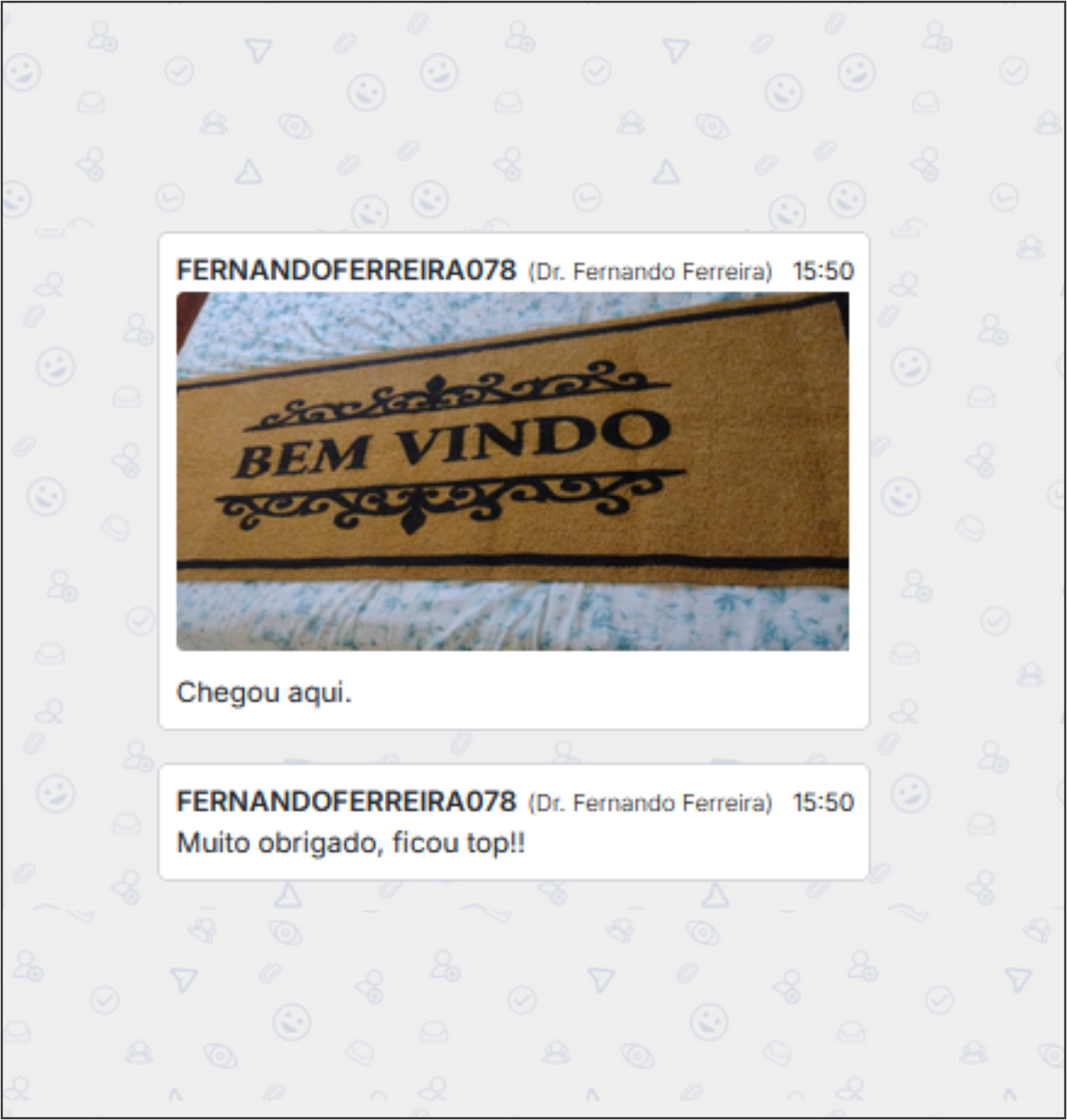 tapete para clínica